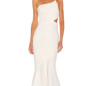 Likely Fina Gown-White Floor length